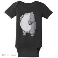 Hippo Hippopotamus Costume Baby Bodysuit thumb 0