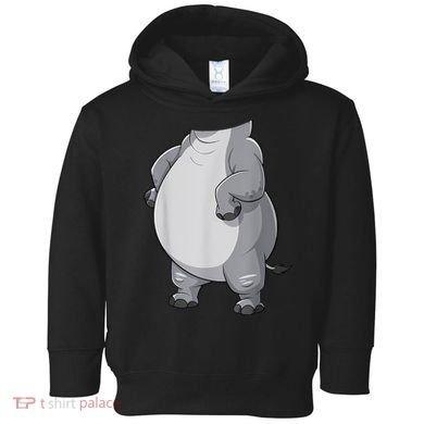 Hippo Hippopotamus Costume Toddler Hoodie