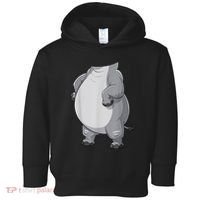 Hippo Hippopotamus Costume Toddler Hoodie thumb 0