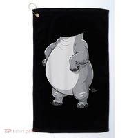 Hippo Hippopotamus Costume Golf Towel thumb 0