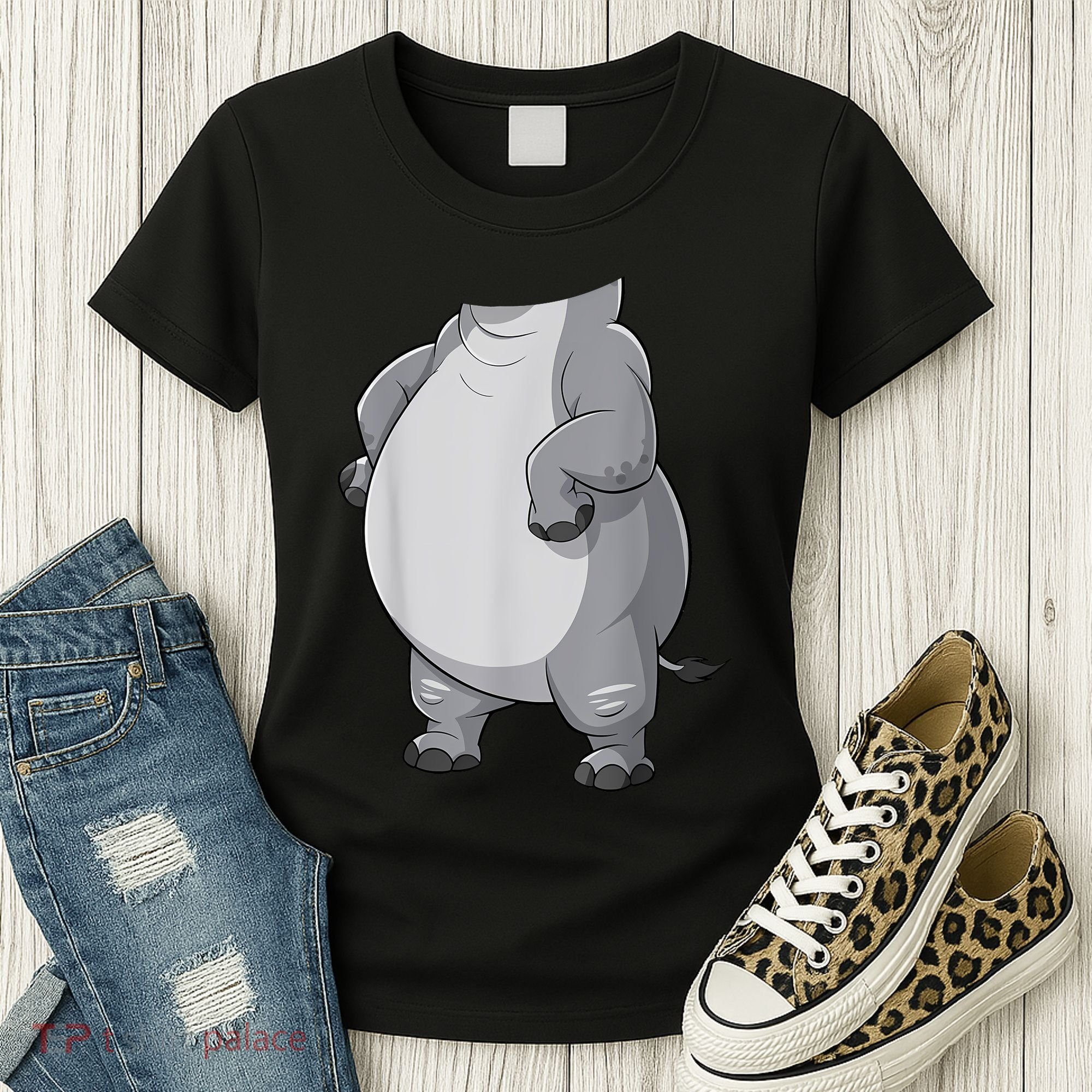 Hippo Hippopotamus Costume Women's T-Shirt