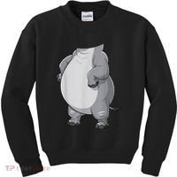 Hippo Hippopotamus Costume Kids Sweatshirt thumb 0