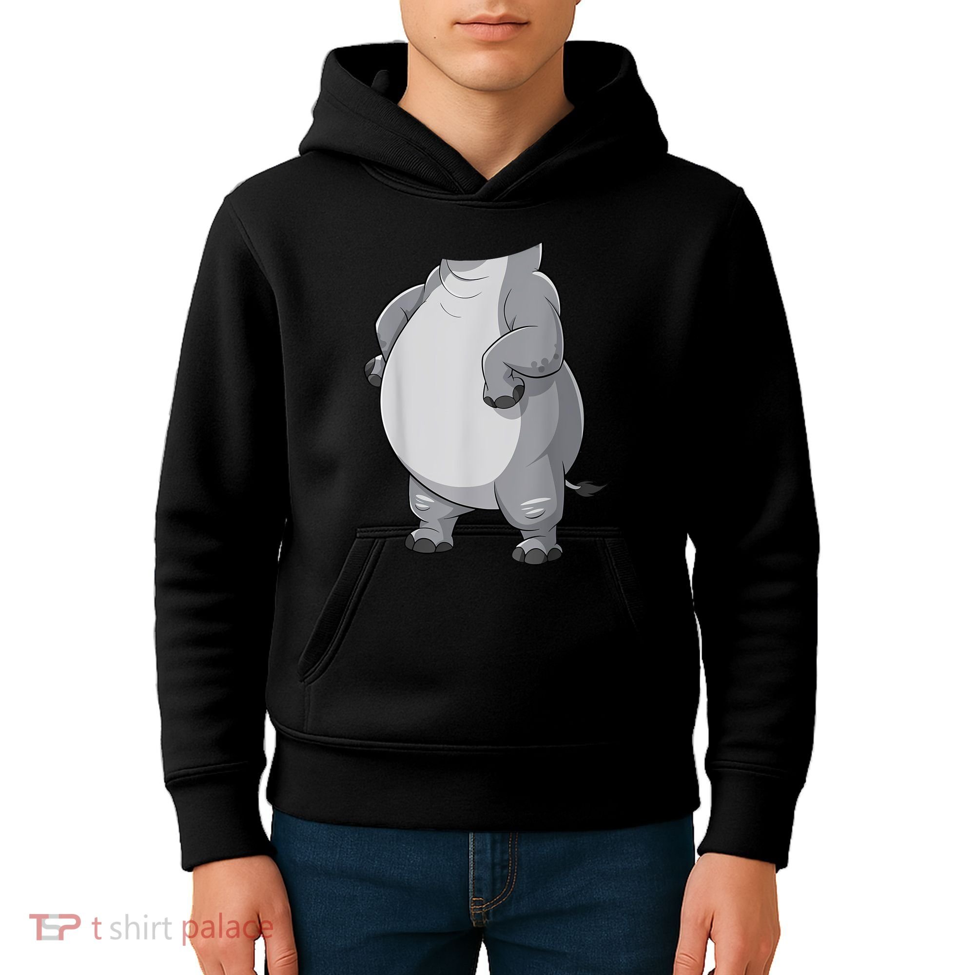 Hippo Hippopotamus Costume Kids Hoodie