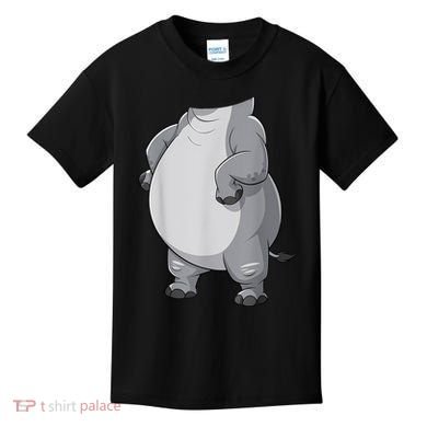 Hippo Hippopotamus Costume Kids T-Shirt