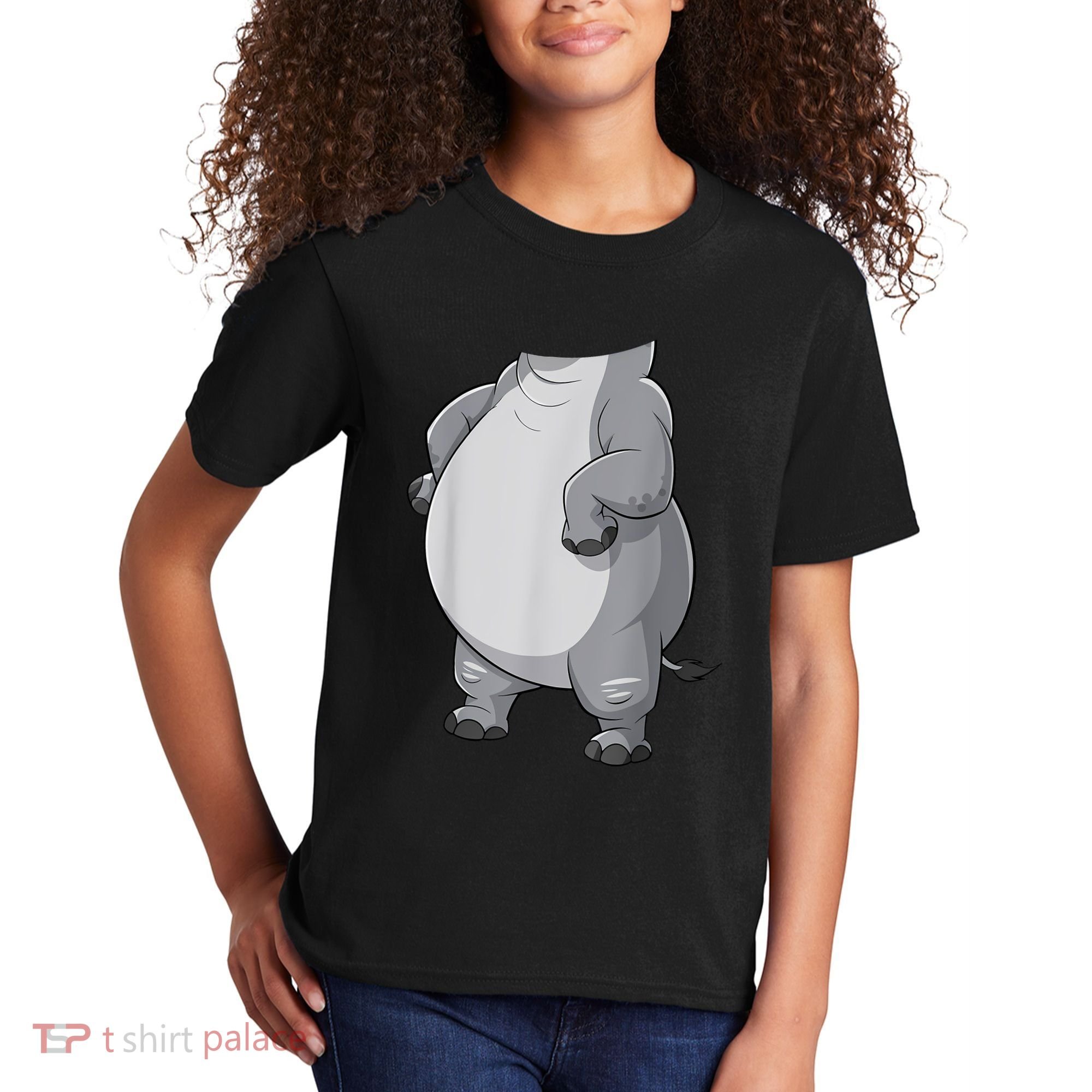 Hippo Hippopotamus Costume Kids T-Shirt