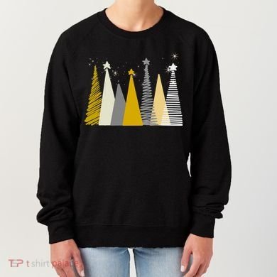 Happy Holidays Christmas Tree Festive Women's Sweatshirt