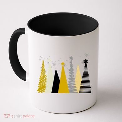 Happy Holidays Christmas Tree Festive Coffee Mug