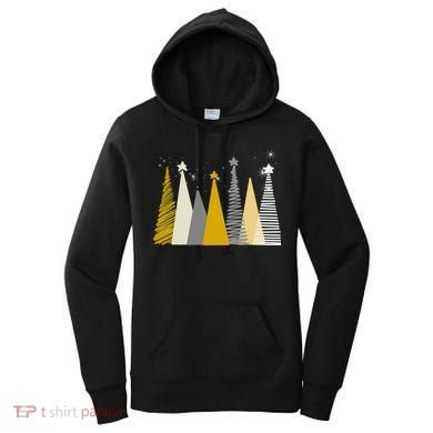 Happy Holidays Christmas Tree Festive Women's Hoodie
