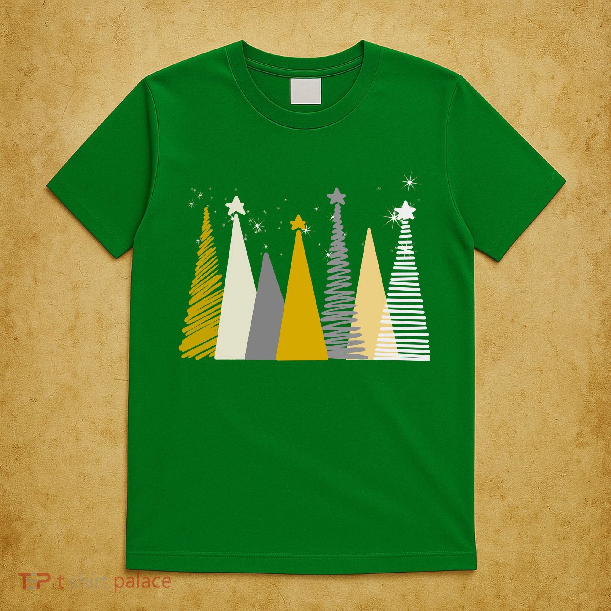 Happy Holidays Christmas Tree Festive T-Shirt
