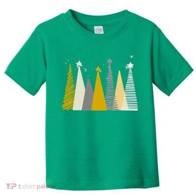 Happy Holidays Christmas Tree Festive Toddler T-Shirt