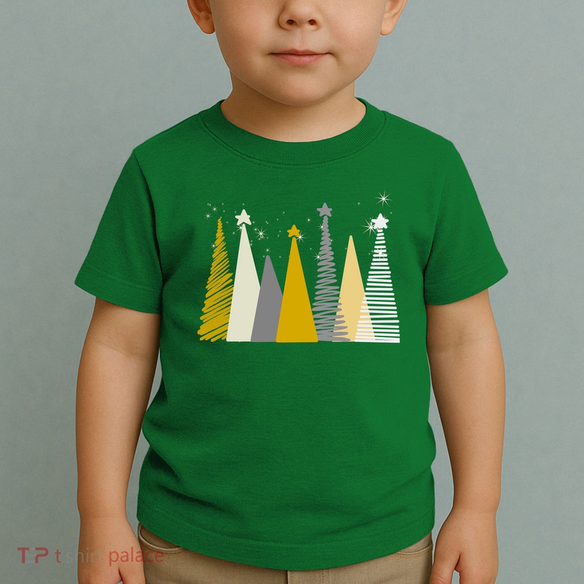 Happy Holidays Christmas Tree Festive Toddler T-Shirt
