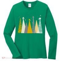 Happy Holidays Christmas Tree Festive Women's Long Sleeve Shirt thumb 0