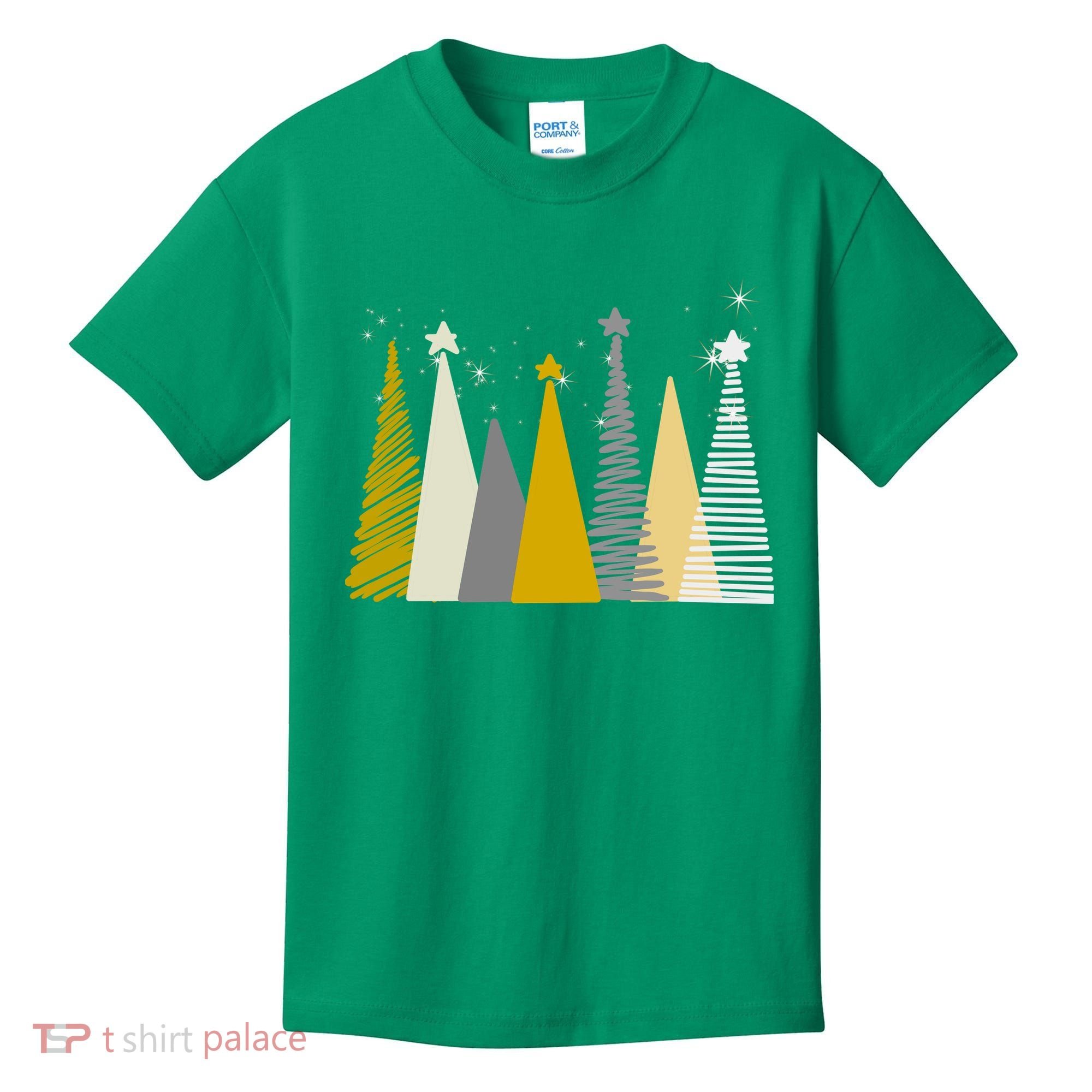 Happy Holidays Christmas Tree Festive Kids T-Shirt