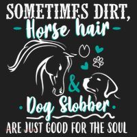 Horse Hair Dog Slobber Gift Riding Horse Cool Gift Hat thumb 2