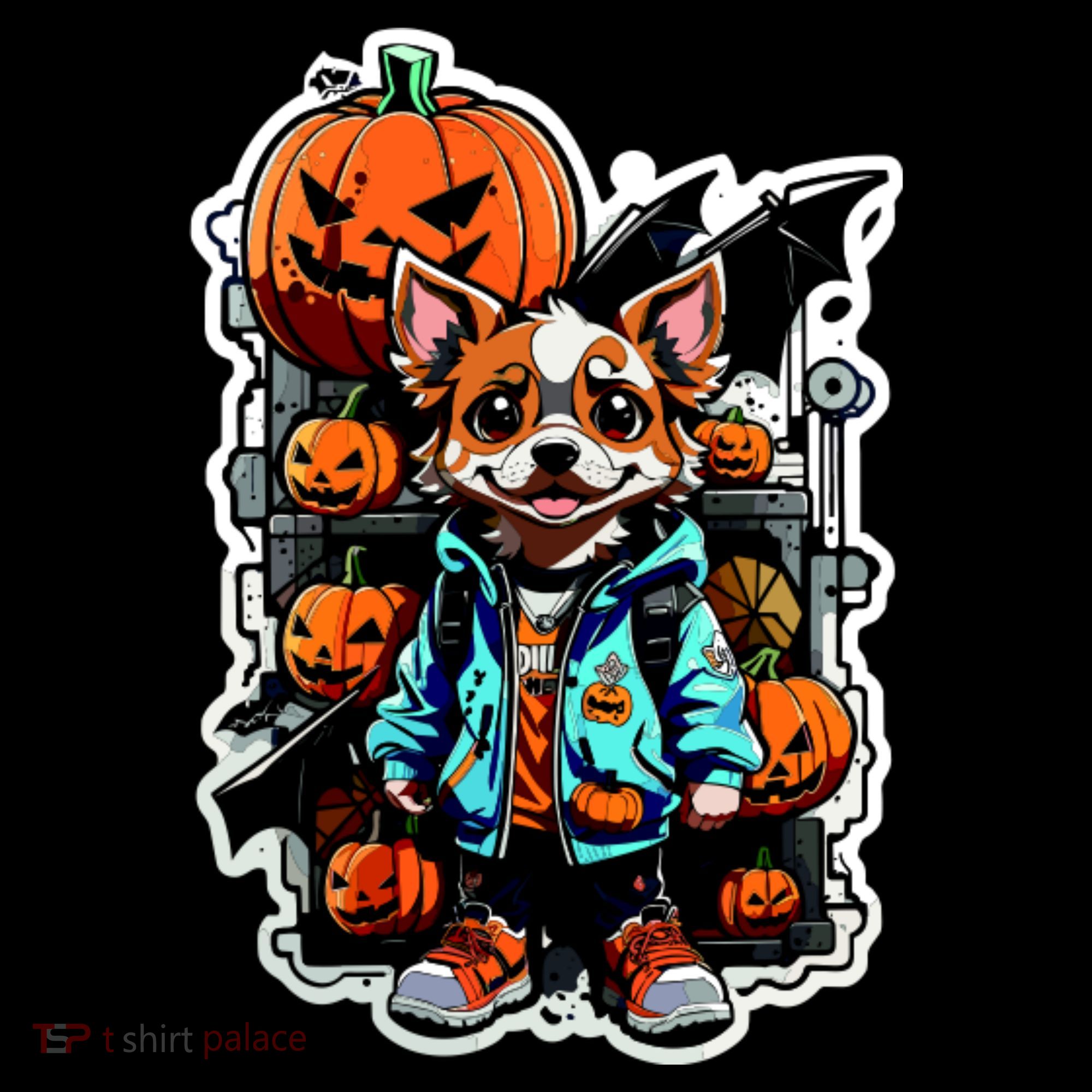 Hip Halloween Dog Doggie Tank