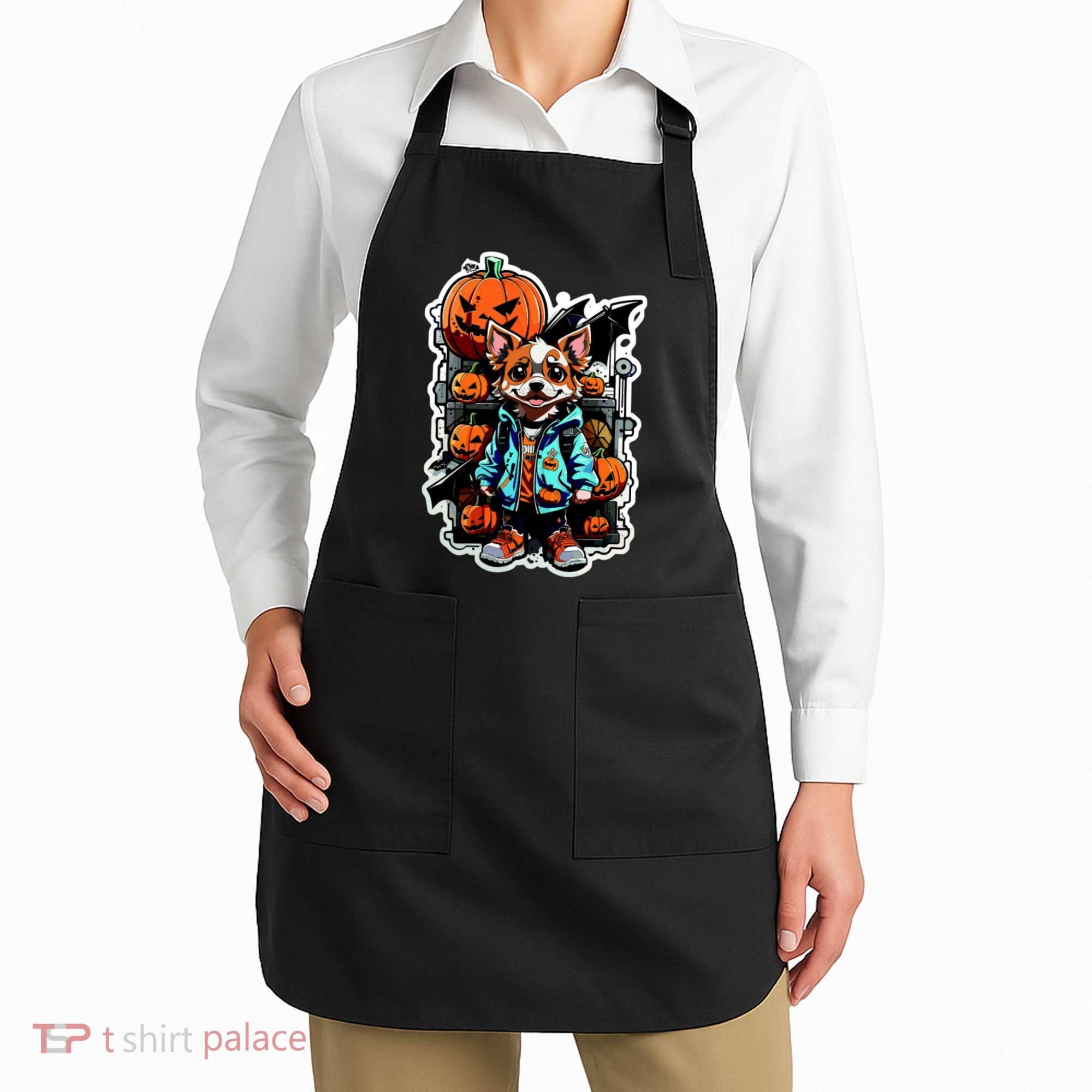 Hip Halloween Dog Apron