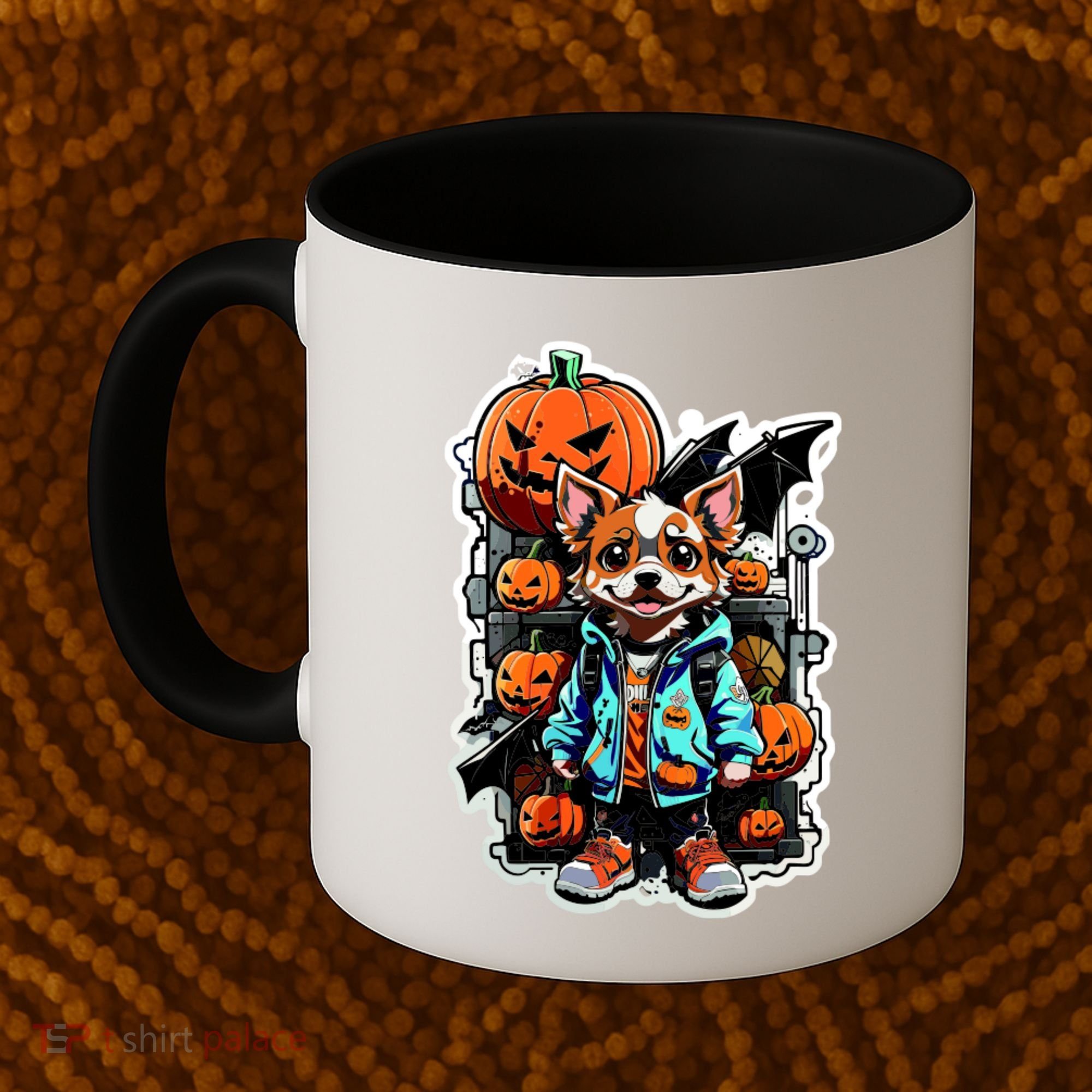 Hip Halloween Dog Coffee Mug