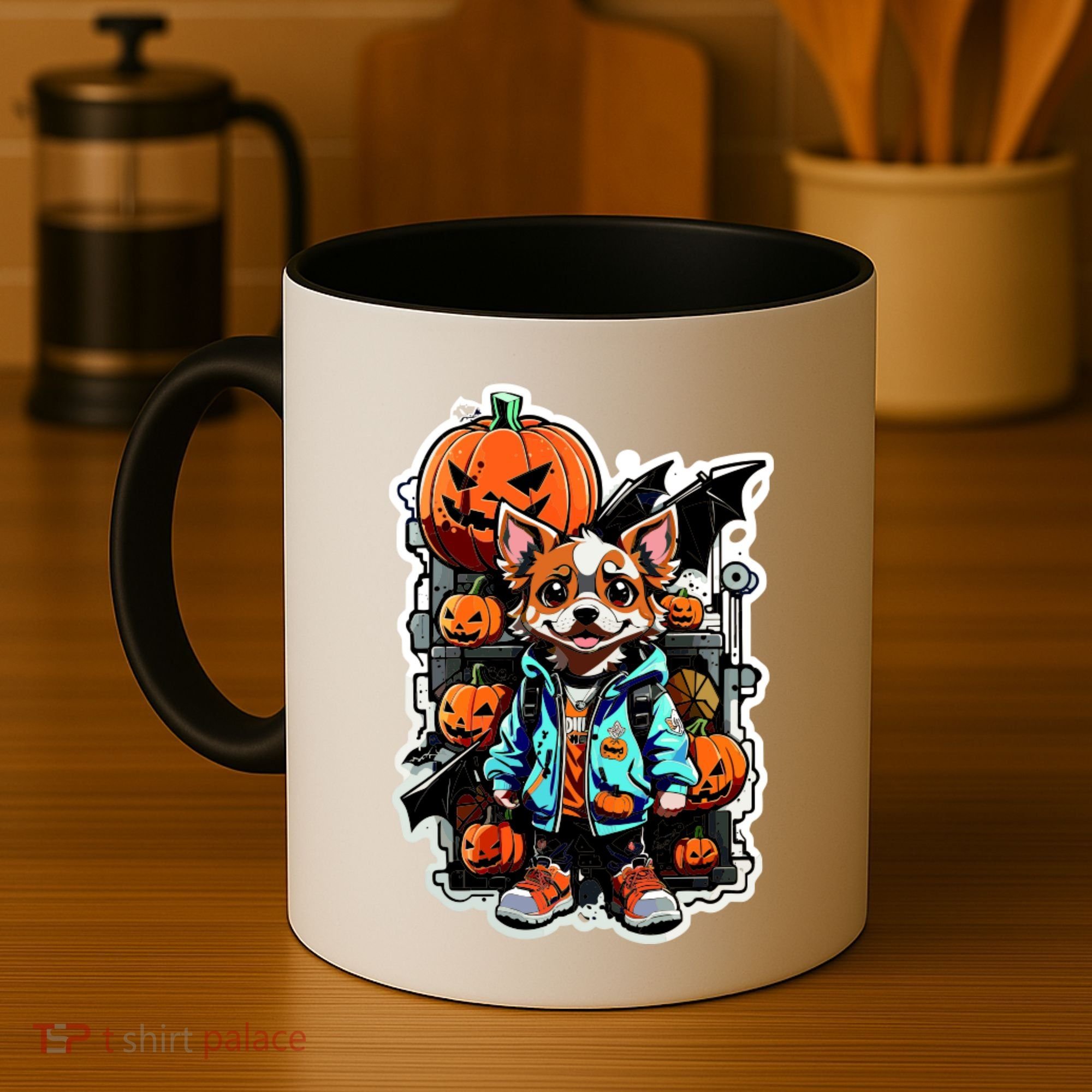 Hip Halloween Dog Coffee Mug