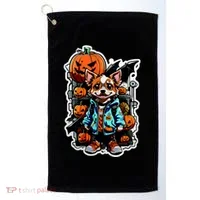 Hip Halloween Dog Golf Towel thumb 0