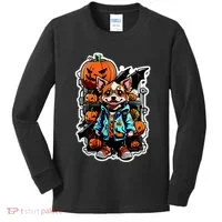 Hip Halloween Dog Kids Long Sleeve Shirt thumb 0