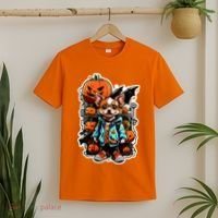 Hip Halloween Dog T-Shirt thumb 2