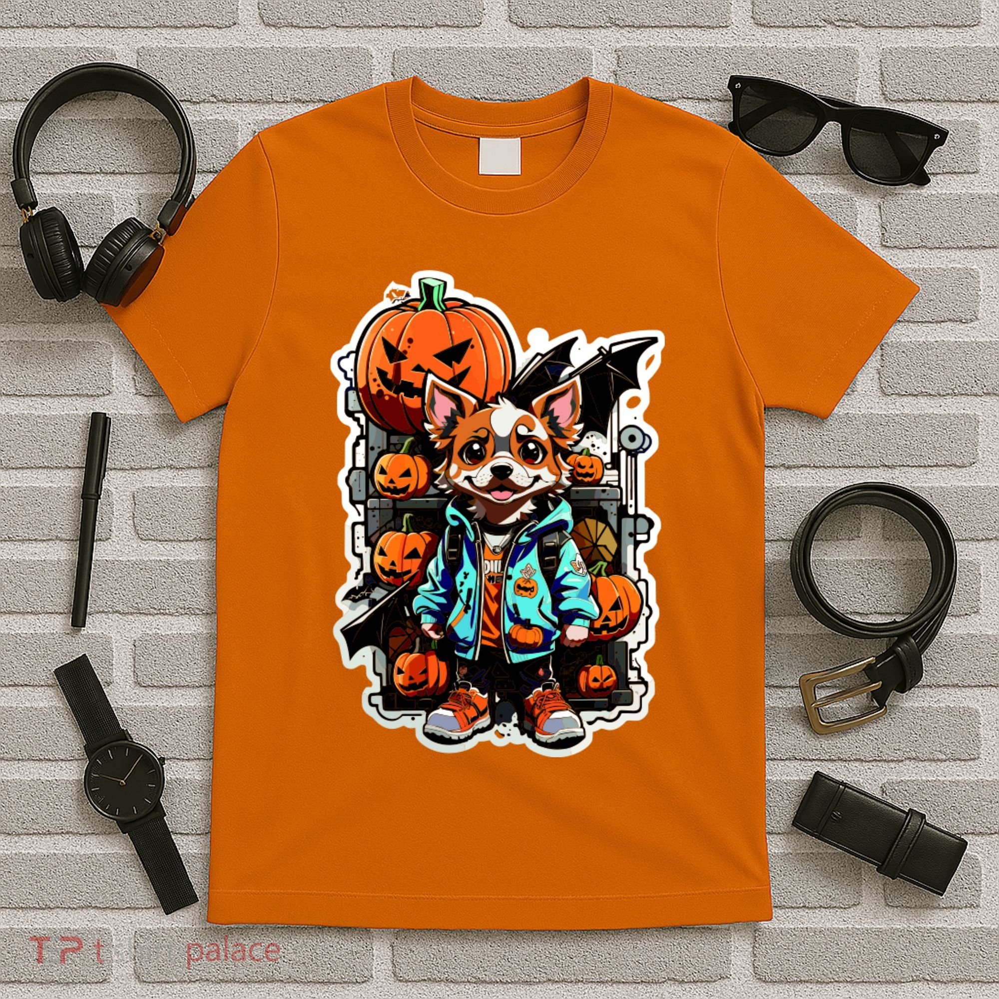 Hip Halloween Dog T-Shirt