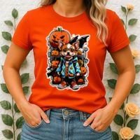 Hip Halloween Dog Women's T-Shirt thumb 2