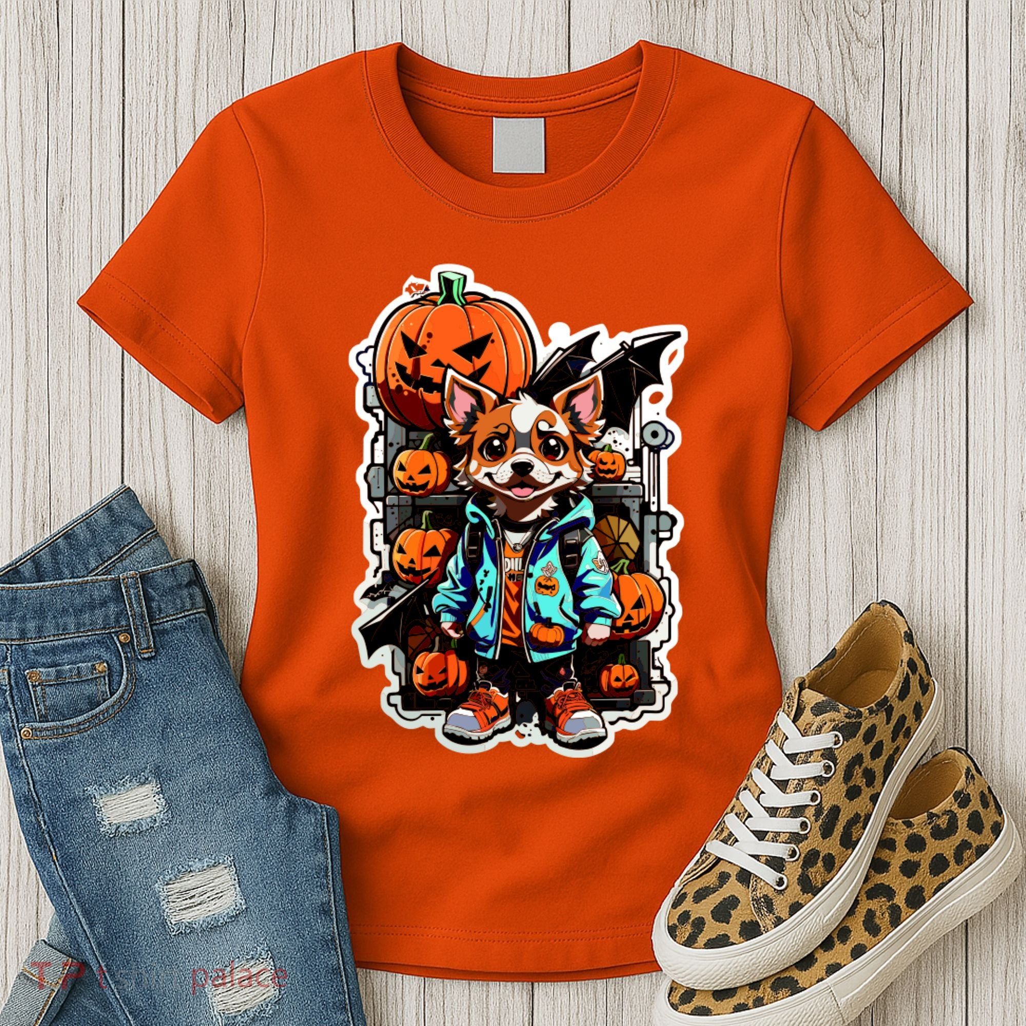 Hip Halloween Dog Women's T-Shirt