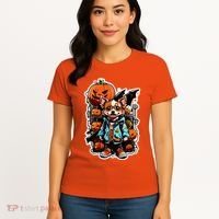 Hip Halloween Dog Women's T-Shirt thumb 4