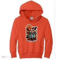 Hip Halloween Dog Kids Hoodie thumb 0