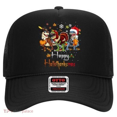 Happy Hallothanksmas Dinosaurs T Rex Turkey Costume Gift Hat