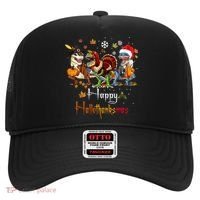 Happy Hallothanksmas Dinosaurs T Rex Turkey Costume Gift Hat thumb 0