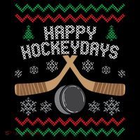 Happy Hockey Days Ugly Christmas Cool Gift Cool Gift Coffee Mug thumb 5