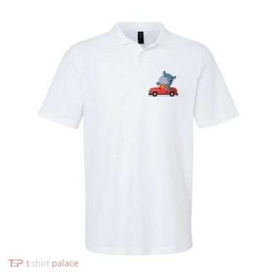 Happy Hippo Drive A Car Polo