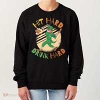 Hit Hard Drink Hard St Patrick's Day Women's Sweatshirt thumb 0