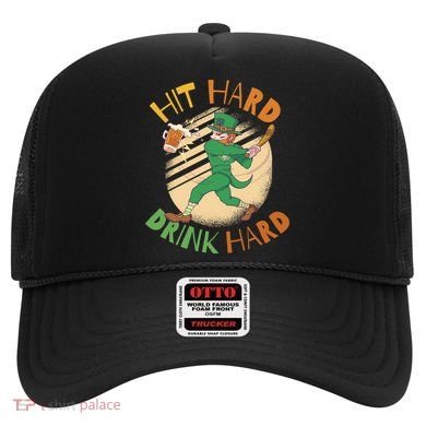Hit Hard Drink Hard St Patrick's Day Hat