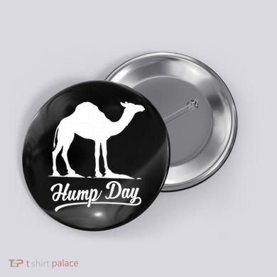 Happy Hump Day Tees Guess Camel Hump Day Button