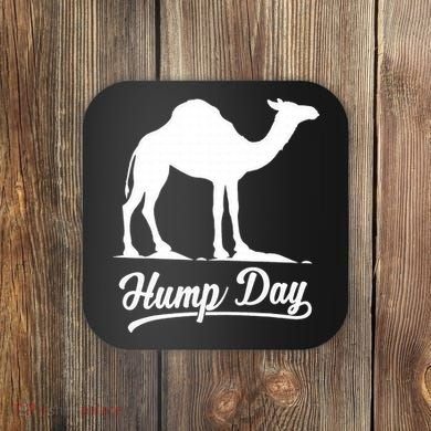 Happy Hump Day Tees Guess Camel Hump Day Coaster