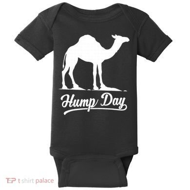 Happy Hump Day Tees Guess Camel Hump Day Baby Bodysuit