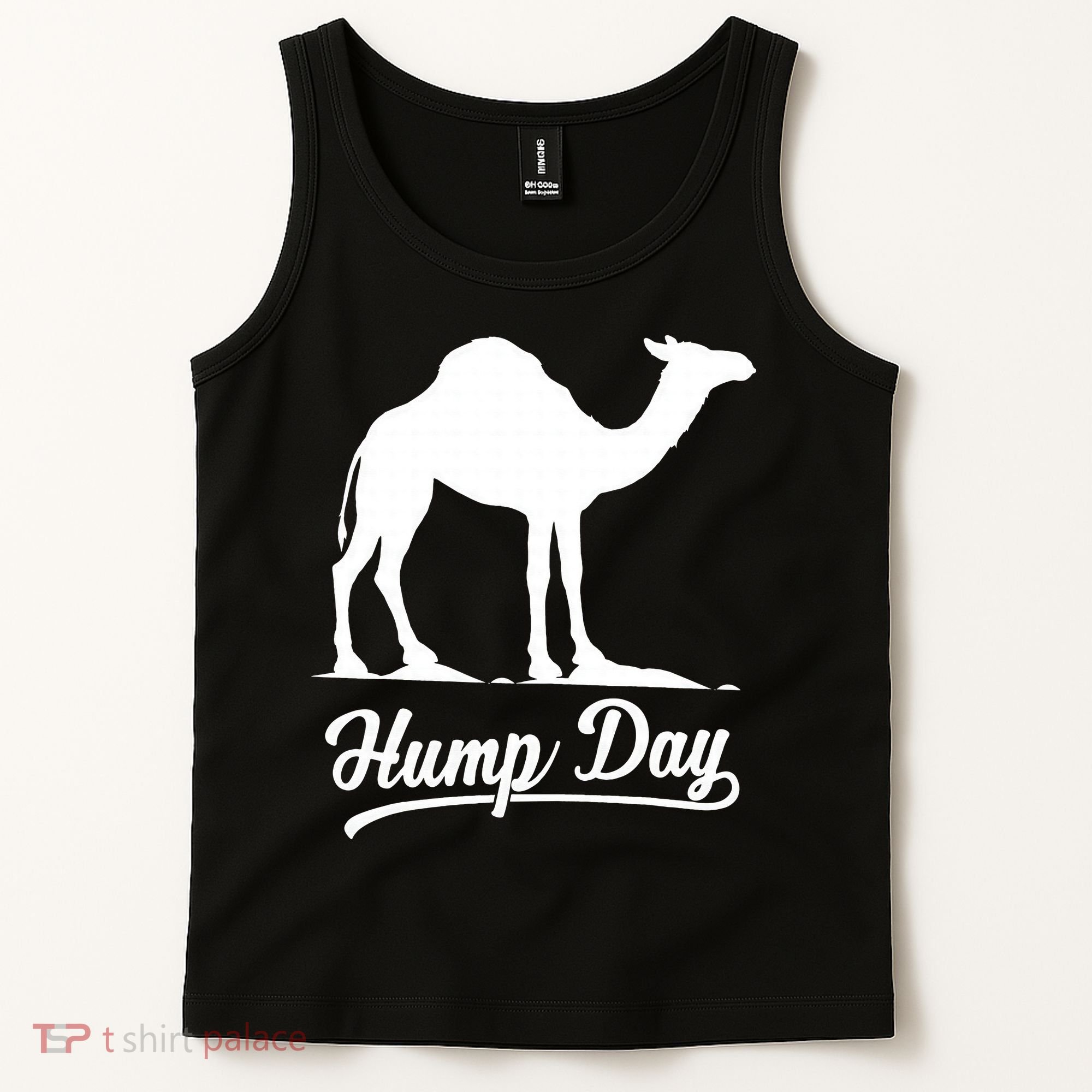 Happy Hump Day Tees Guess Camel Hump Day Tank Top
