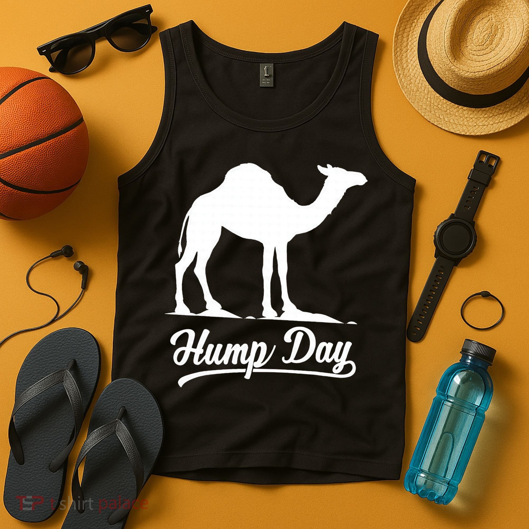 Happy Hump Day Tees Guess Camel Hump Day Tank Top