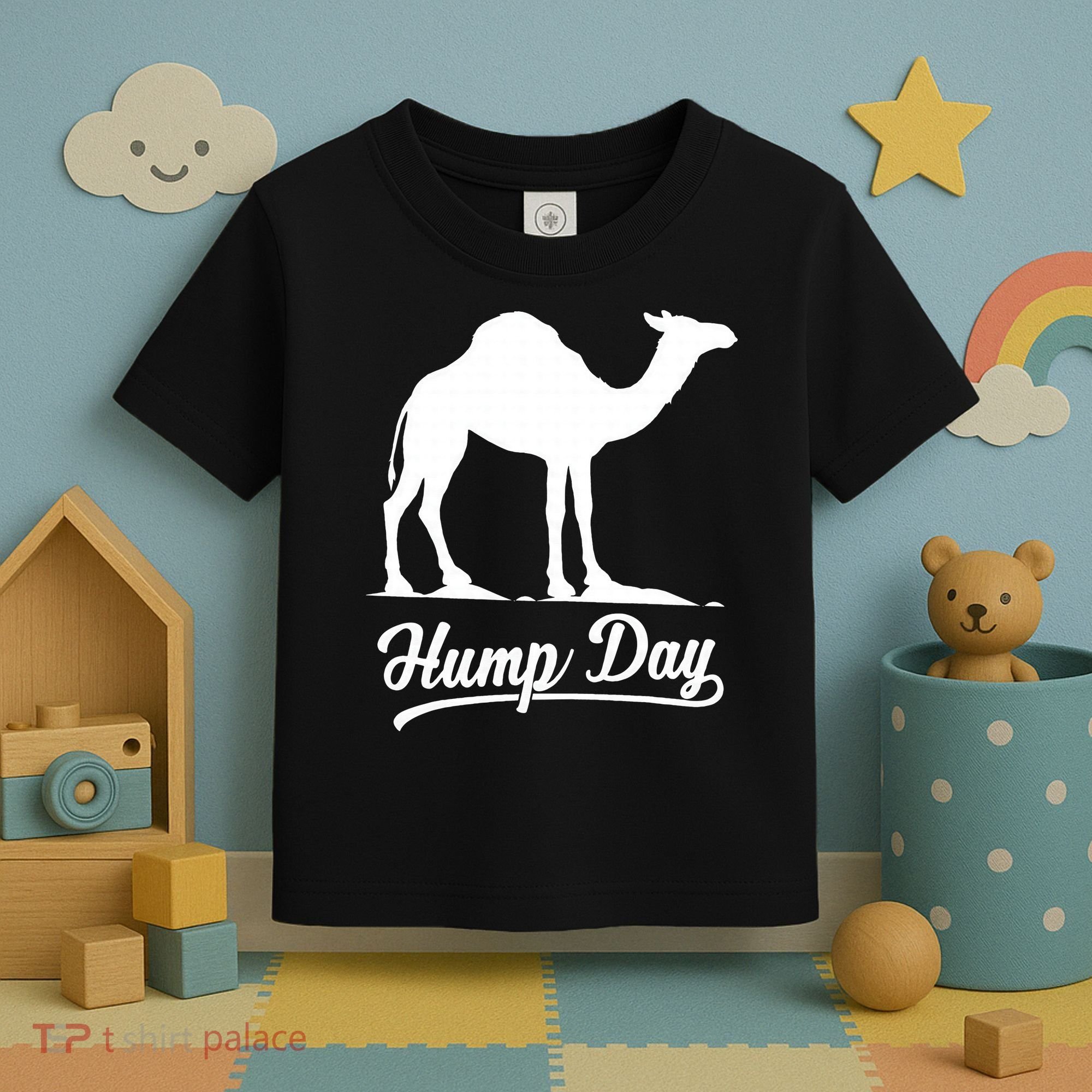 Happy Hump Day Tees Guess Camel Hump Day Toddler T-Shirt