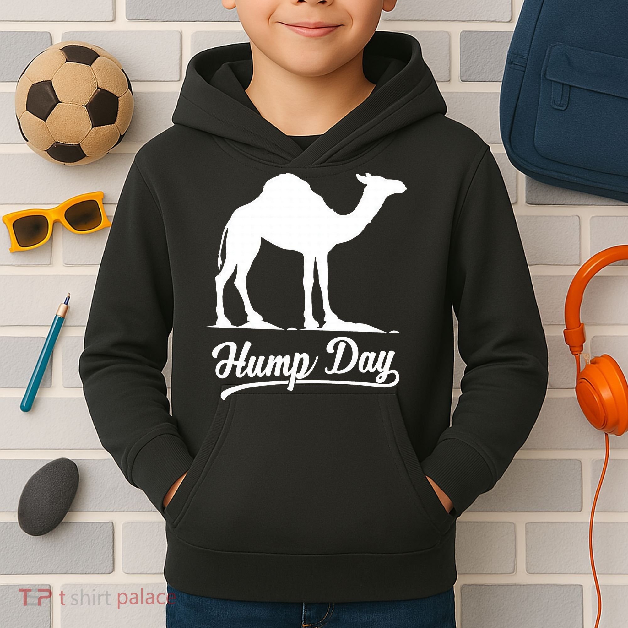 Happy Hump Day Tees Guess Camel Hump Day Kids Hoodie