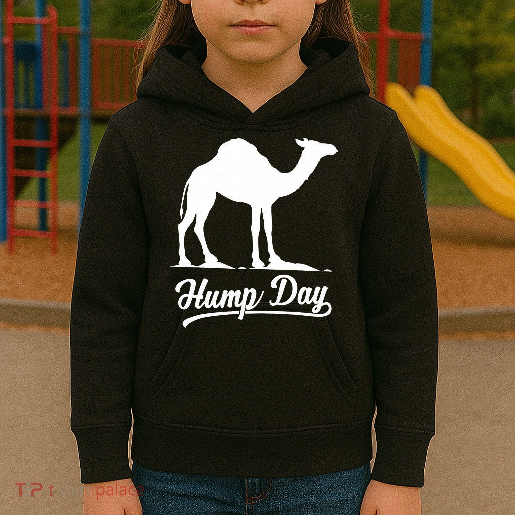 Happy Hump Day Tees Guess Camel Hump Day Kids Hoodie