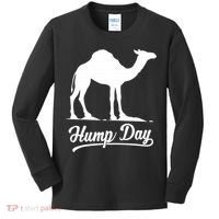 Happy Hump Day Tees Guess Camel Hump Day Kids Long Sleeve Shirt thumb 0
