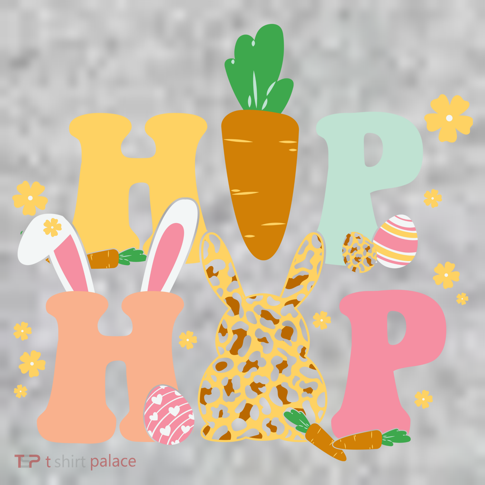 Hip Hop Easter Bunny Festive Spring The Baniff Cuffed Pom Beanie