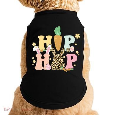 Hip Hop Easter Bunny Festive Spring Doggie Tank
