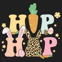 Hip Hop Easter Bunny Festive Spring Beanie thumb 2