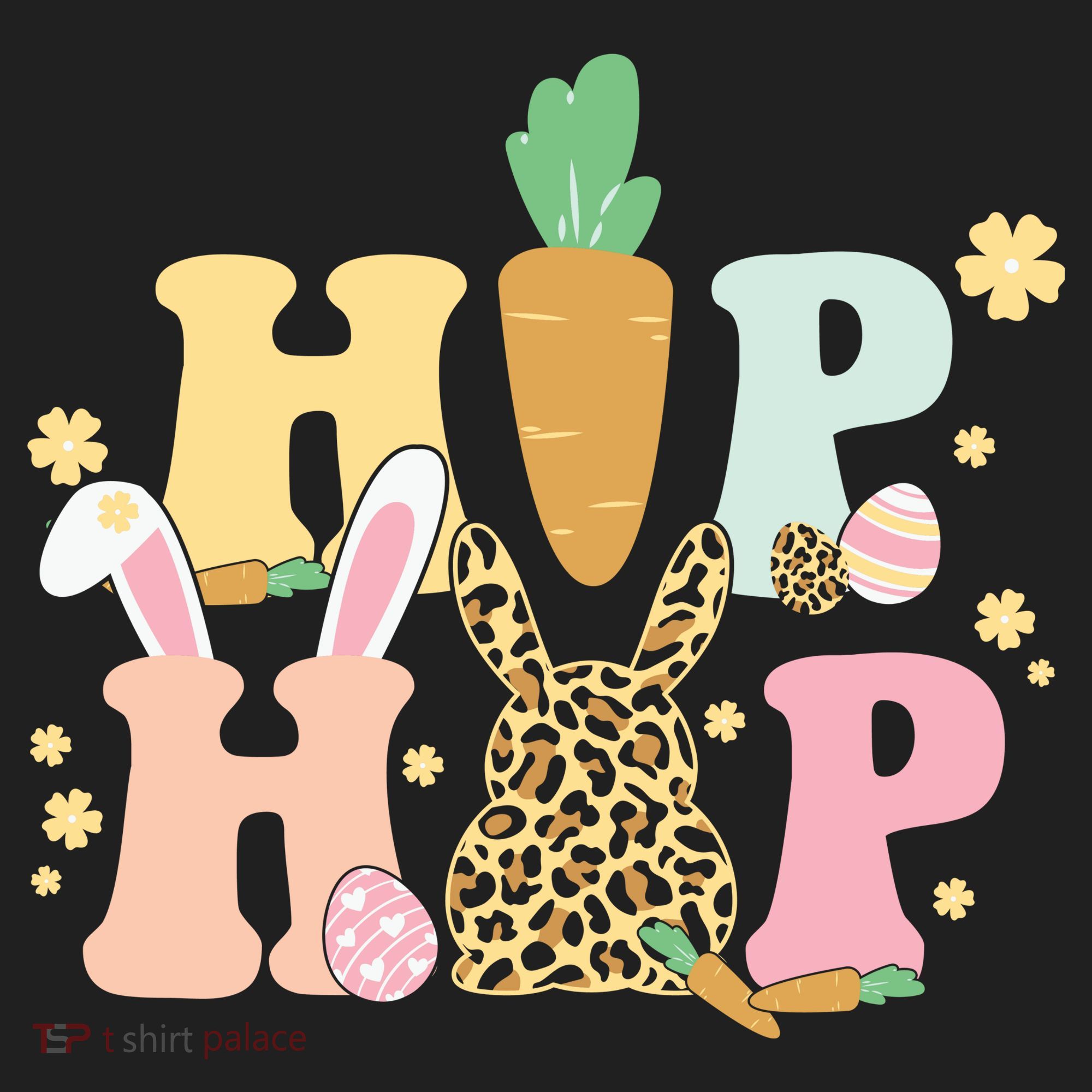 Hip Hop Easter Bunny Festive Spring Tumbler