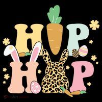Hip Hop Easter Bunny Festive Spring Women's Tank Top thumb 5